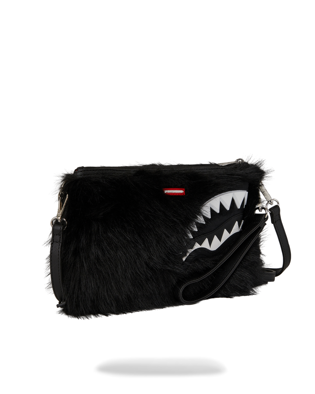 SPRAYGROUND Furzilla Shark (Night) Crossover Clutch — product image 3