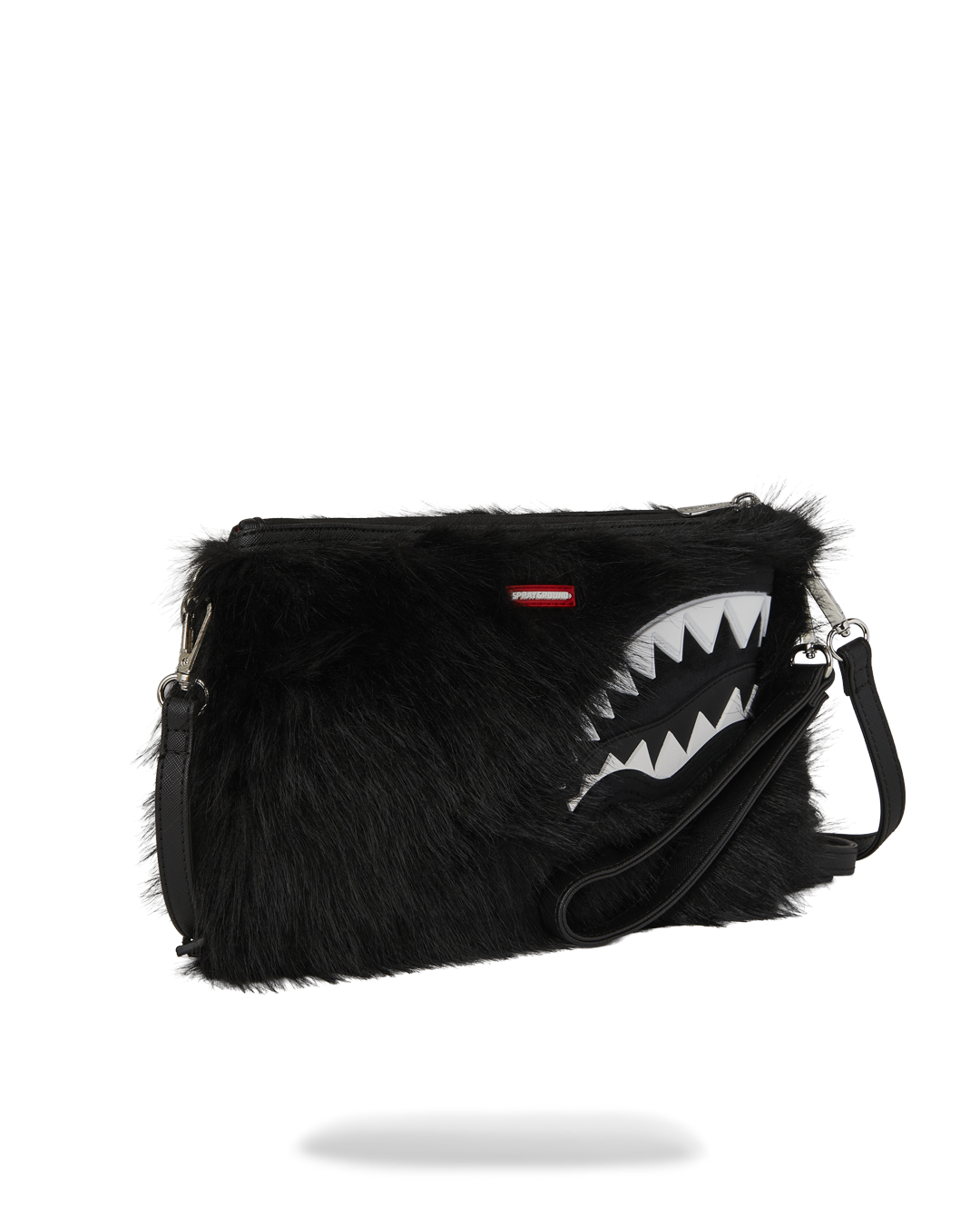 SPRAYGROUND Furzilla Shark (Night) Crossover Clutch — product image 3