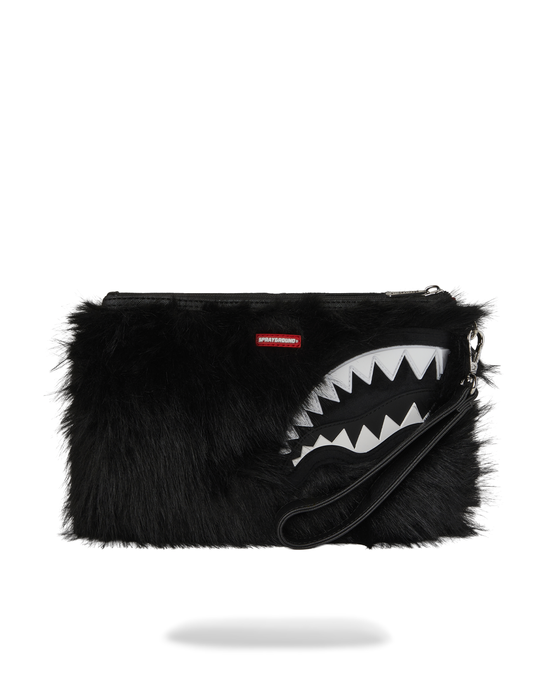 SPRAYGROUND Furzilla Shark (Night) Crossover Clutch — product image 5