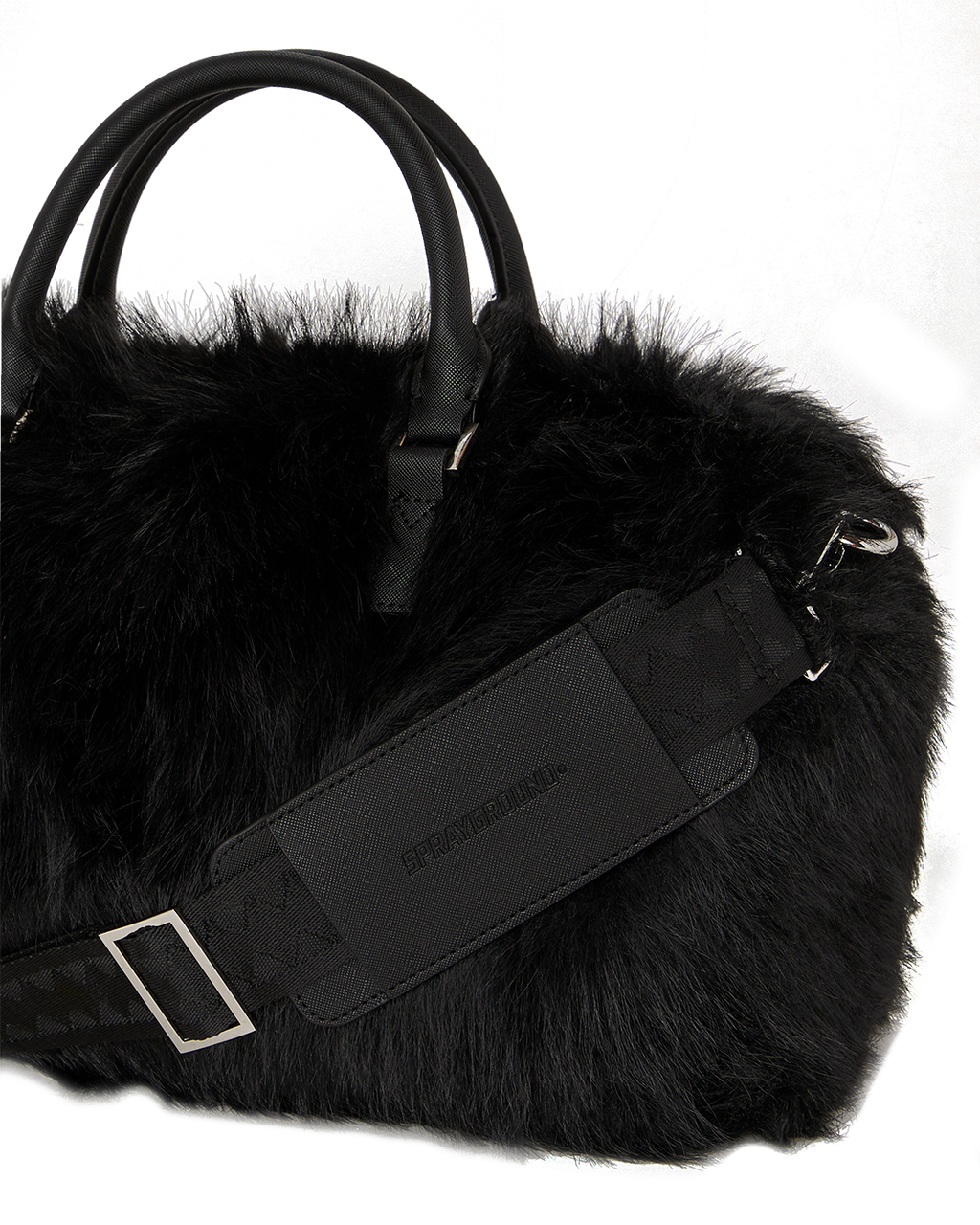 SPRAYGROUND Furzilla Shark (Night) Mini Duffle — product image 8