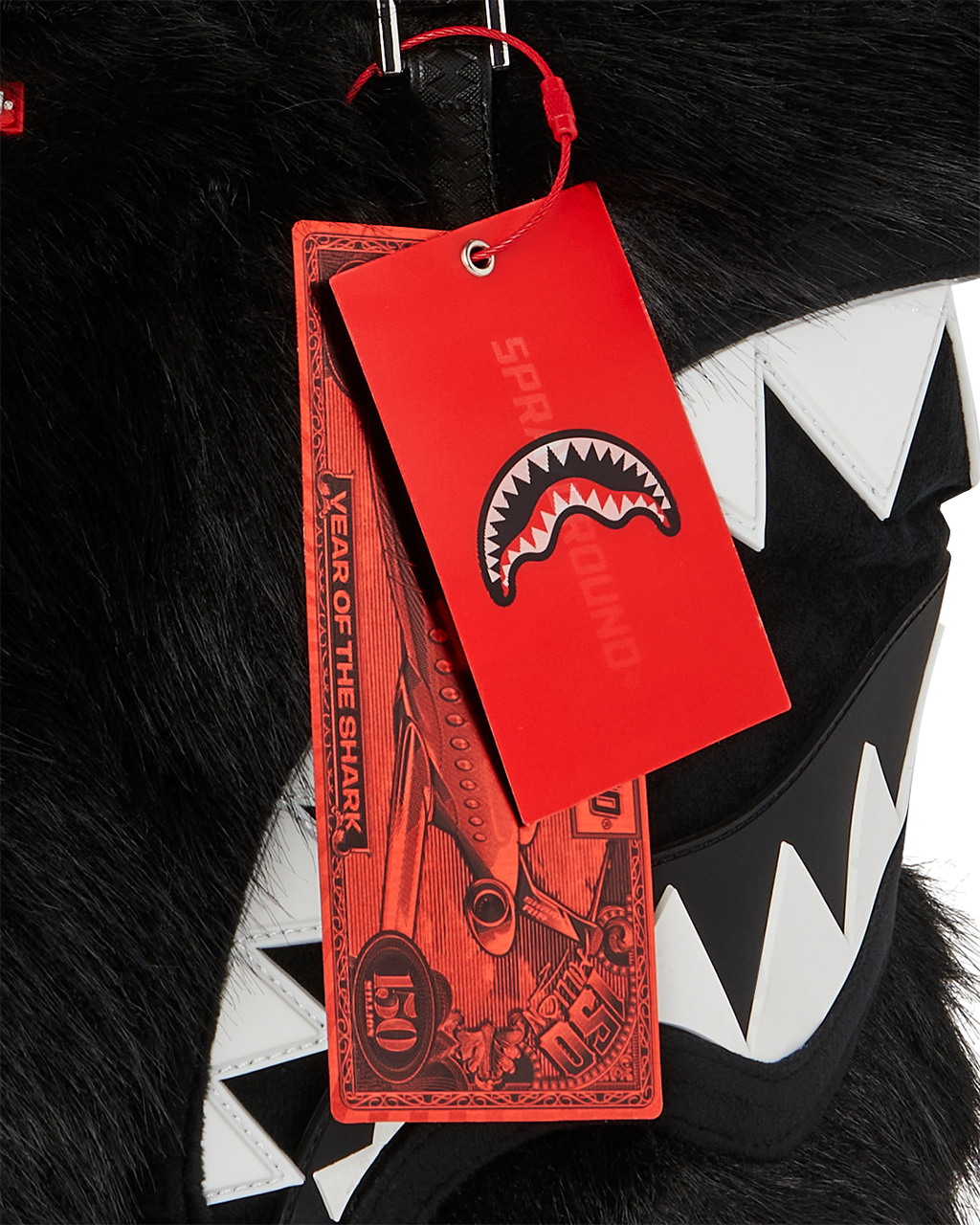 SPRAYGROUND Furzilla Shark (Night) Tote — product image 13