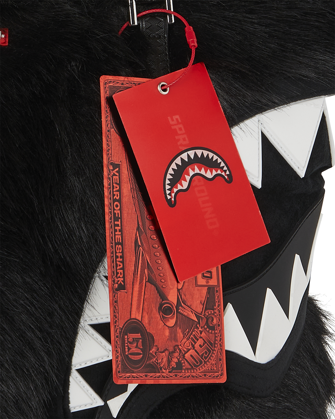 SPRAYGROUND Furzilla Shark (Night) Tote — product image 13
