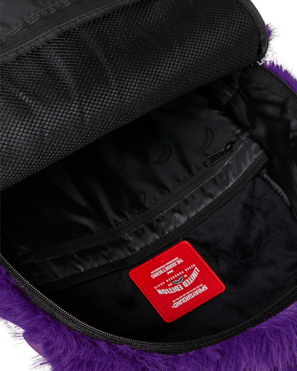 SPRAYGROUND Furzilla Shark (Purp) Backpack — product image 13