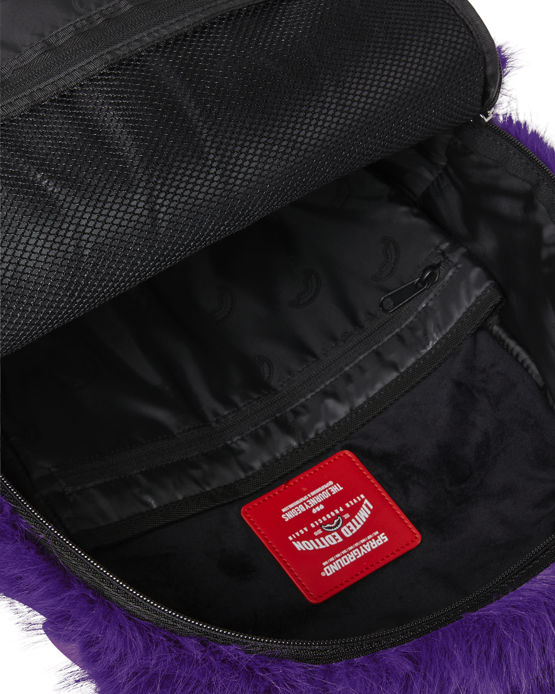 SPRAYGROUND Furzilla Shark (Purp) Backpack — product image 13