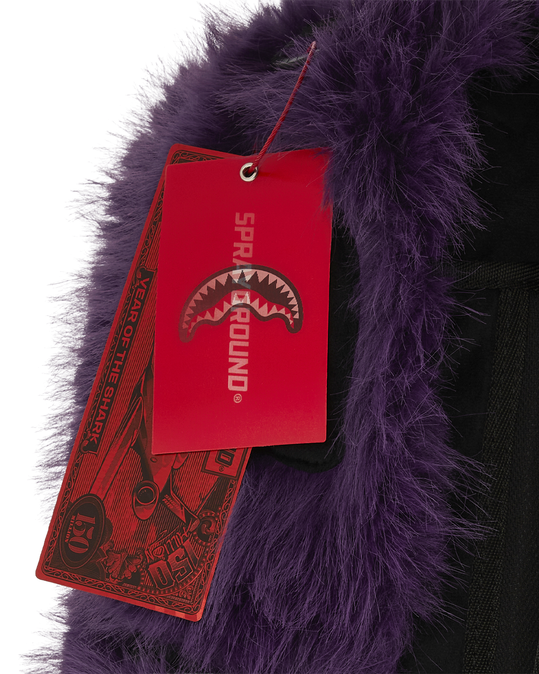 SPRAYGROUND Furzilla Shark (Purp) Backpack — product image 15