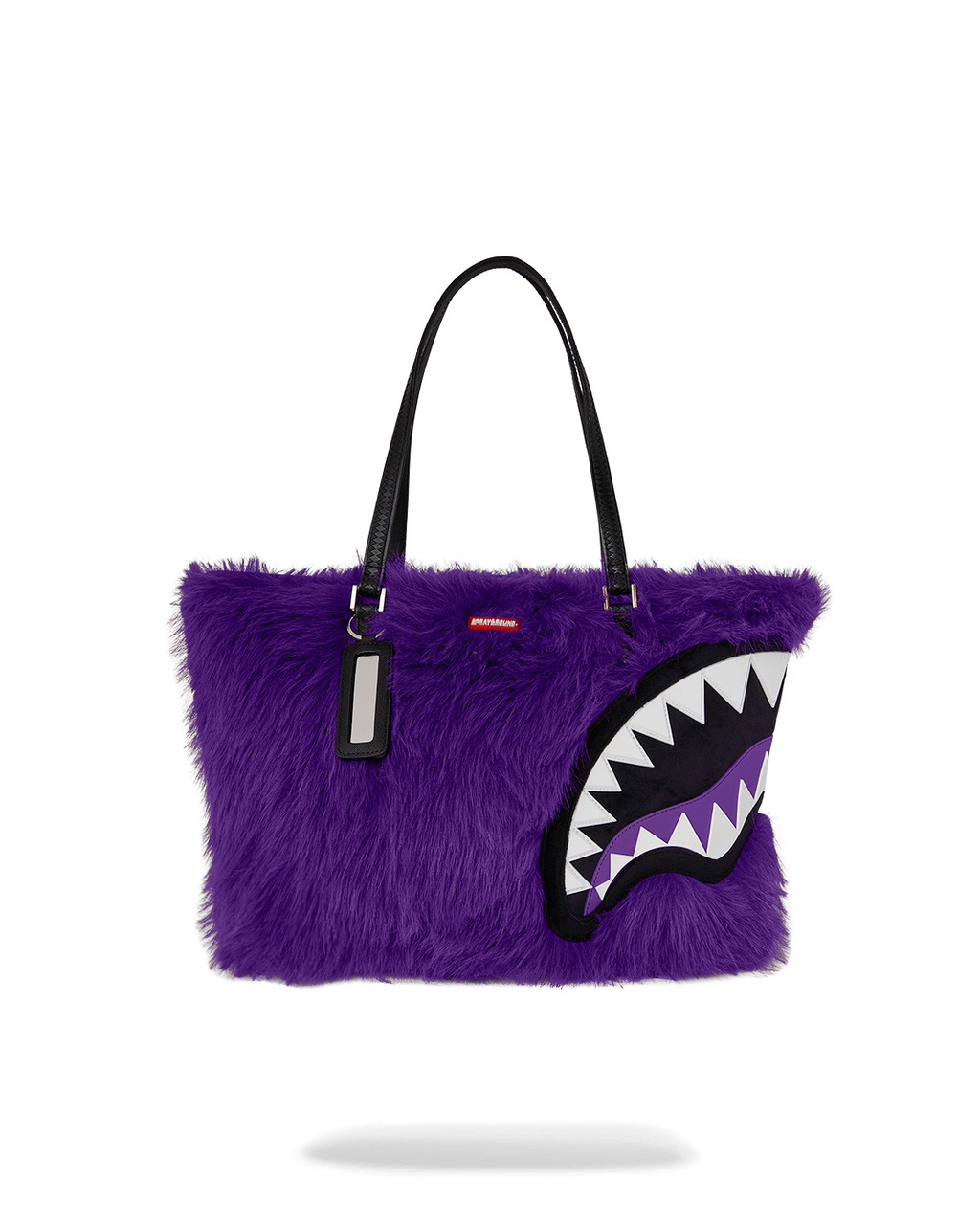 SPRAYGROUND Furzilla Shark (Purp) Tote — product image 1