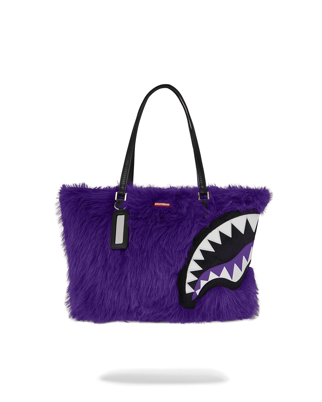 SPRAYGROUND Furzilla Shark (Purp) Tote — product image 1