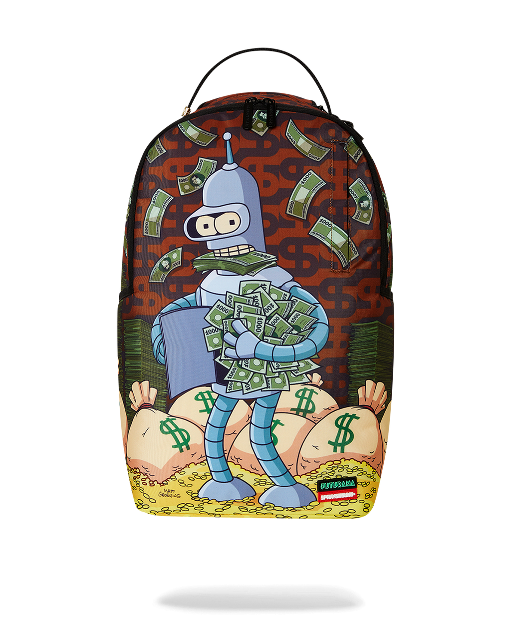 SPRAYGROUND Futurama Cash-In Bender Backpack — product image 1