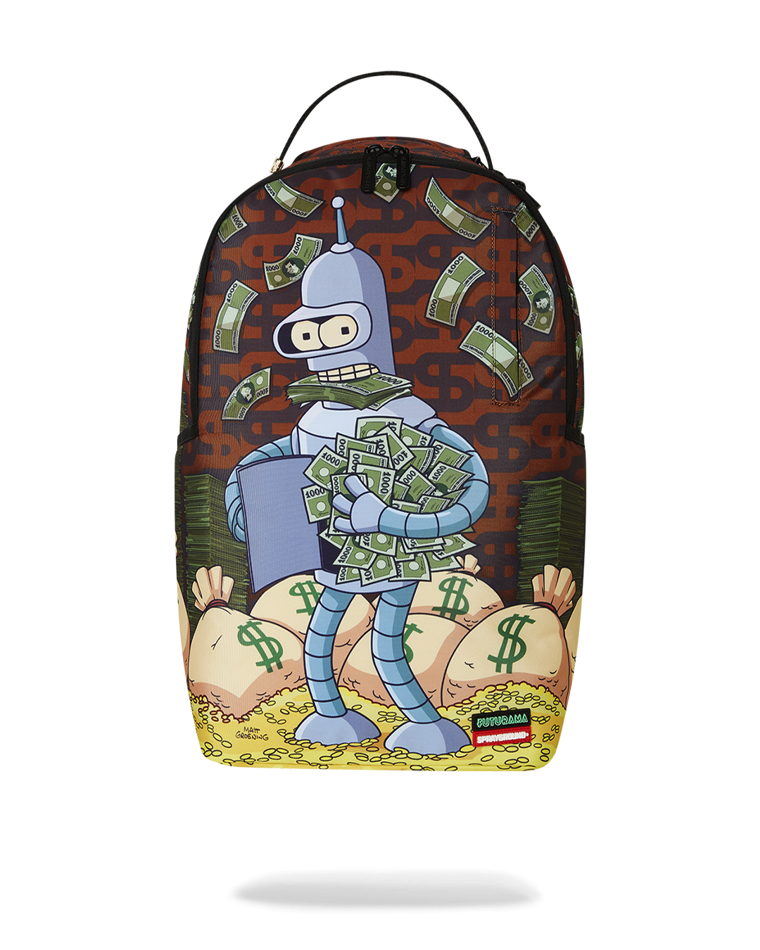 SPRAYGROUND Futurama Cash-In Bender Backpack — product image 1