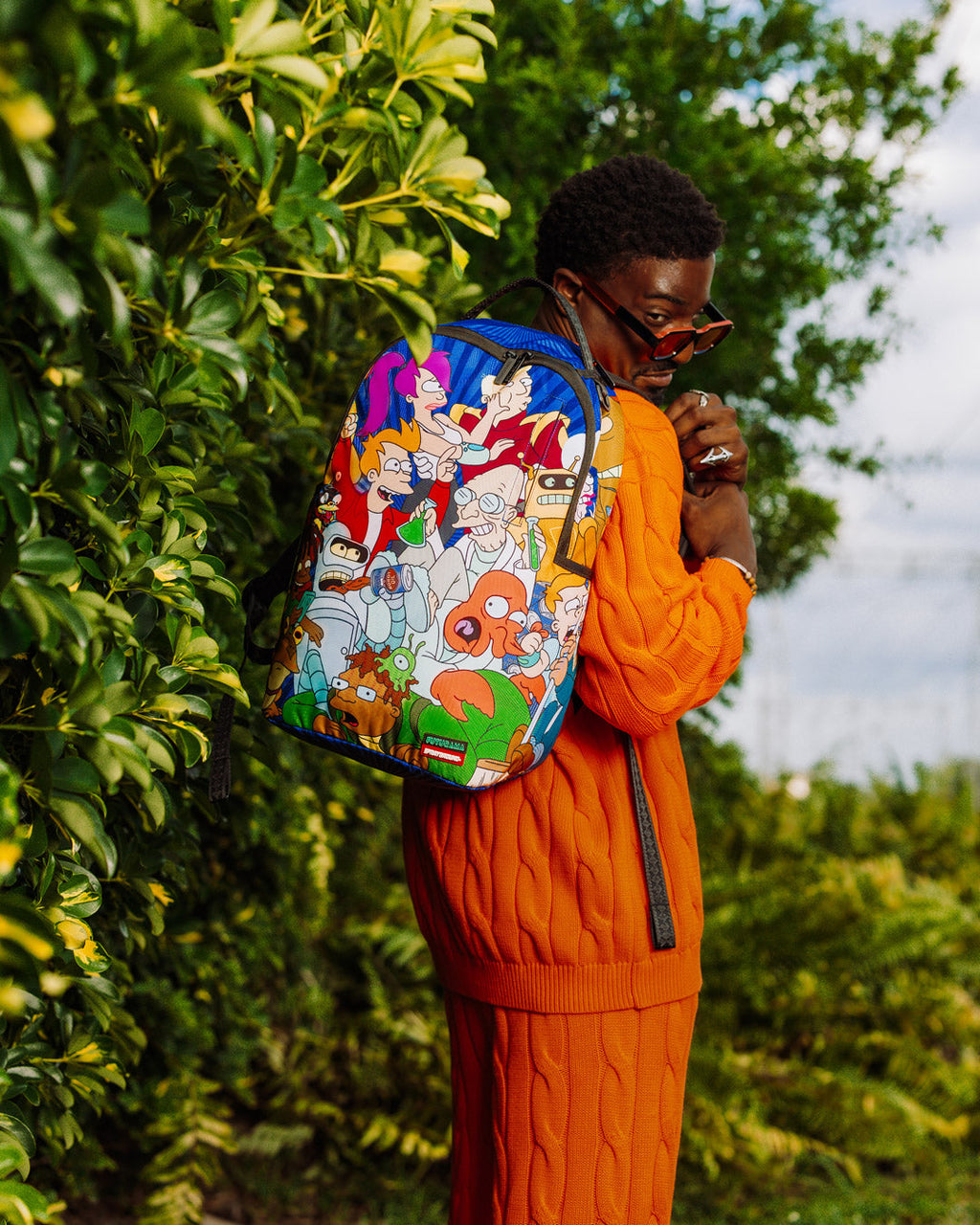 SPRAYGROUND Futurama Planet Crew Pack DLXR Backpack — product image 2