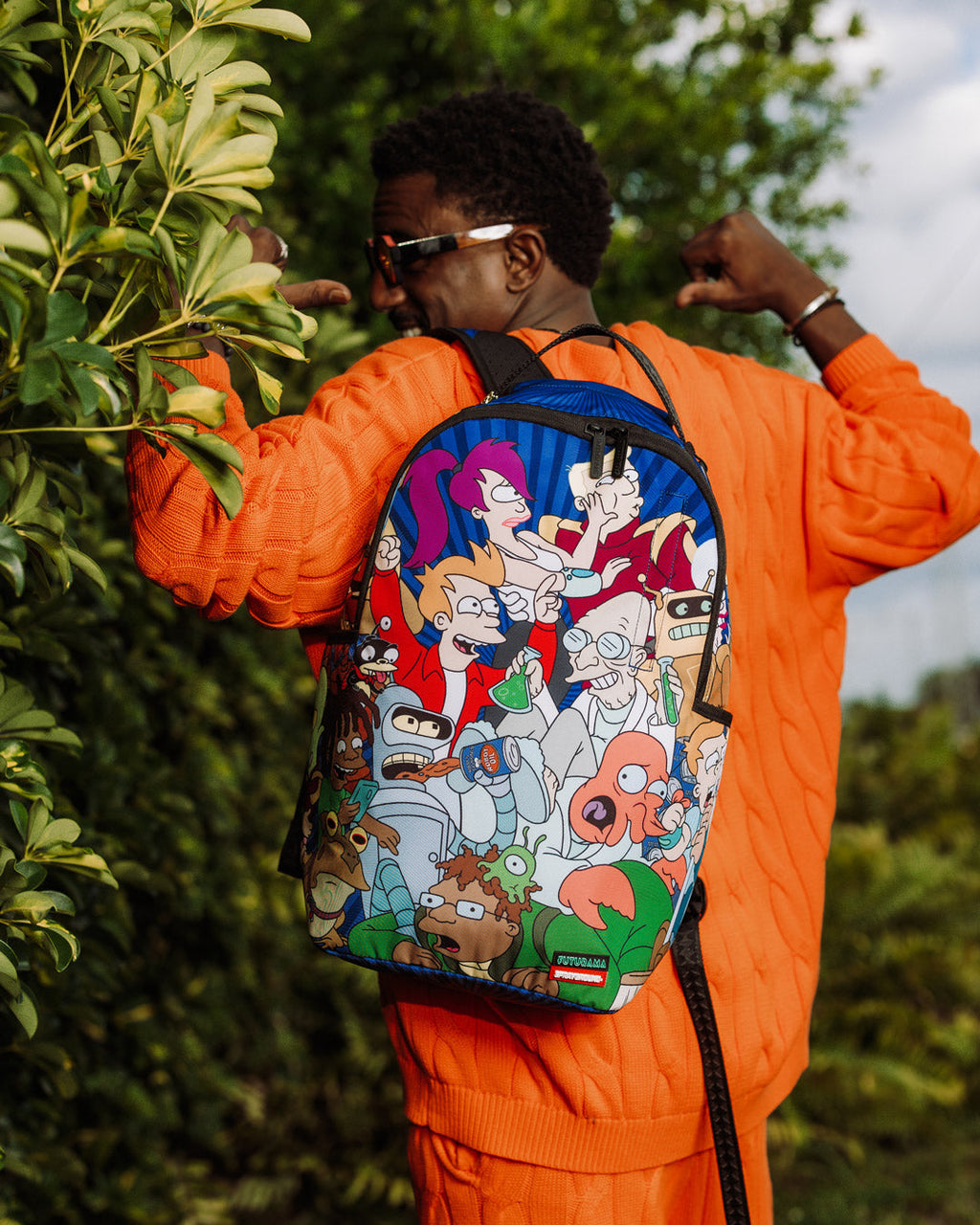 SPRAYGROUND Futurama Planet Crew Pack DLXR Backpack — product image 6
