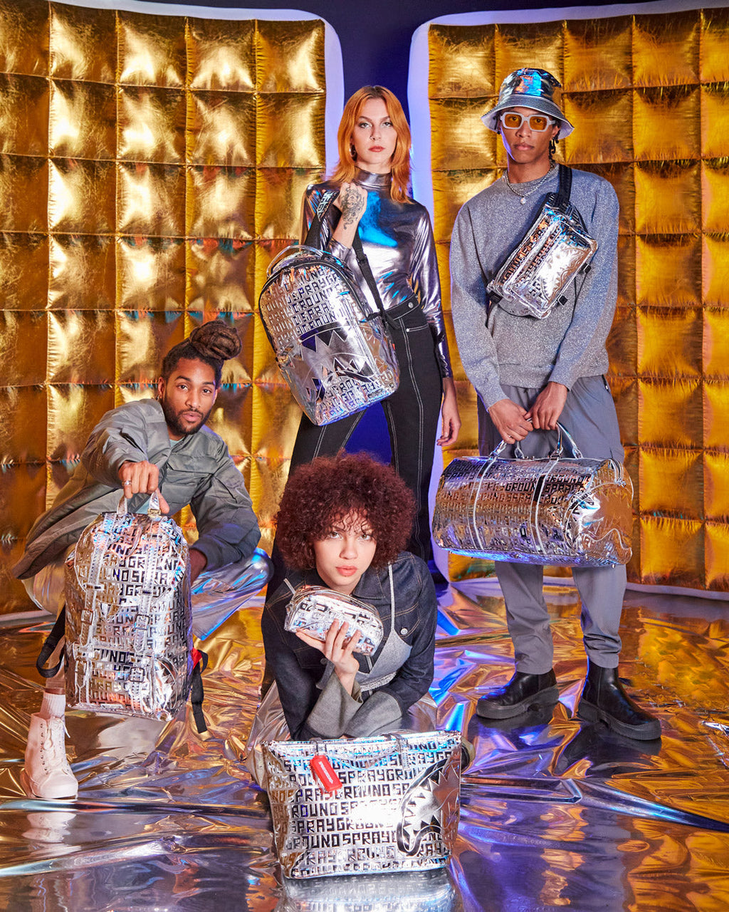 SPRAYGROUND Future Titan (Metallic) Cargo Crossbody — product image 6