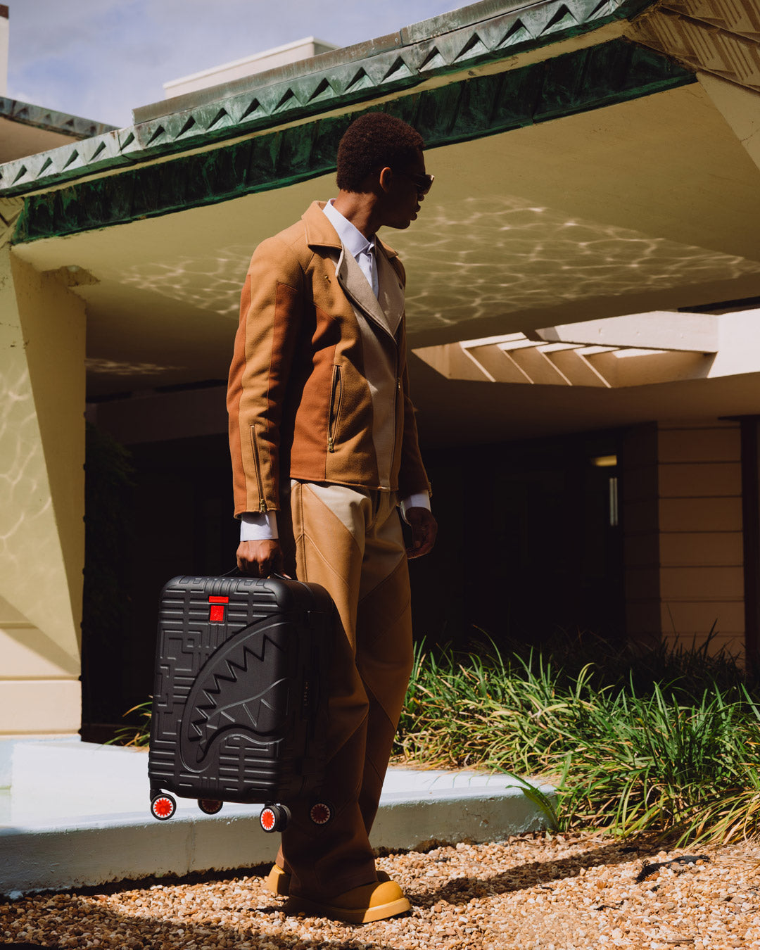 SPRAYGROUND Frank Lloyd Wright Collab Hard Shell Luggage — product image 4