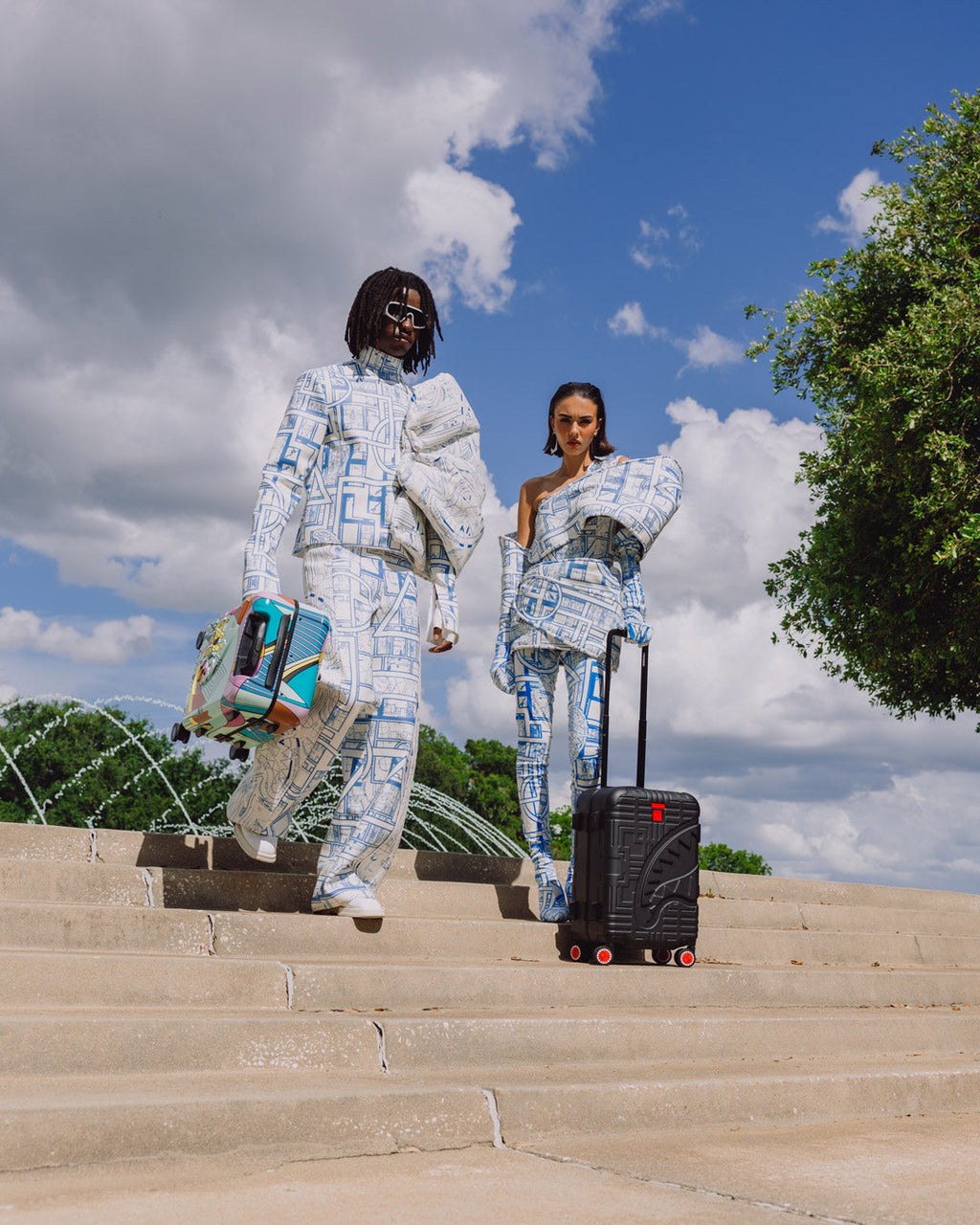 SPRAYGROUND Frank Lloyd Wright Collab Hard Shell Luggage — product image 6