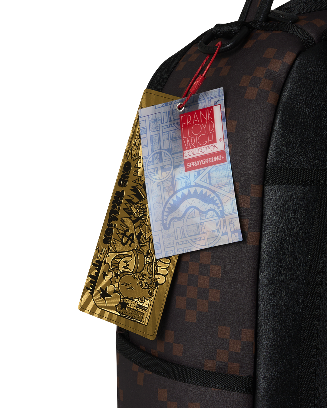 SPRAYGROUND Frank Lloyd Wright Collab Imperial Squares DLXSV Backpack — product image 14