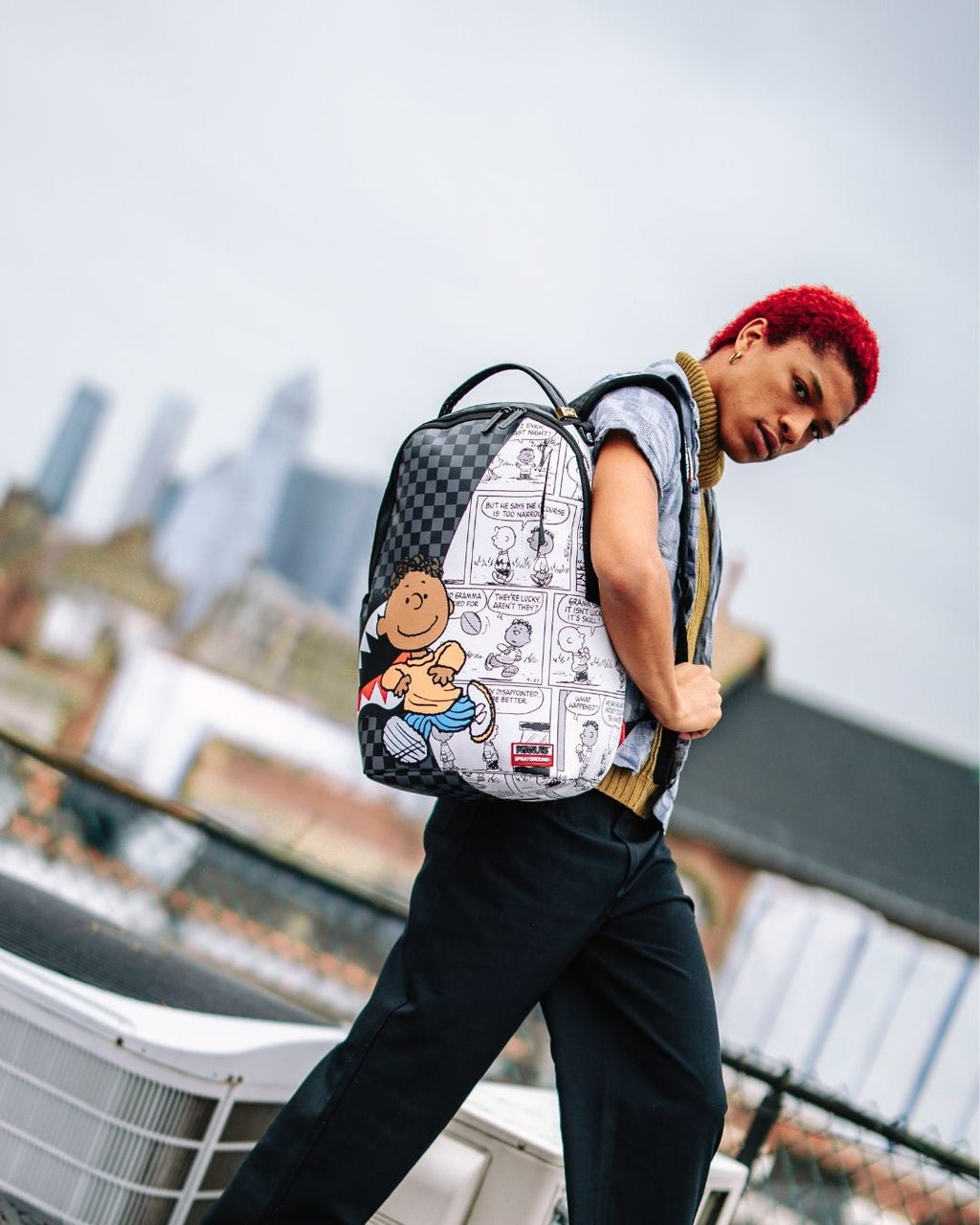 SPRAYGROUND Franklin Sharks In Comics Backpack — product image 4