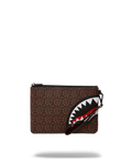 SPRAYGROUND Frenzy Sharks Crossover Clutch — product image 1