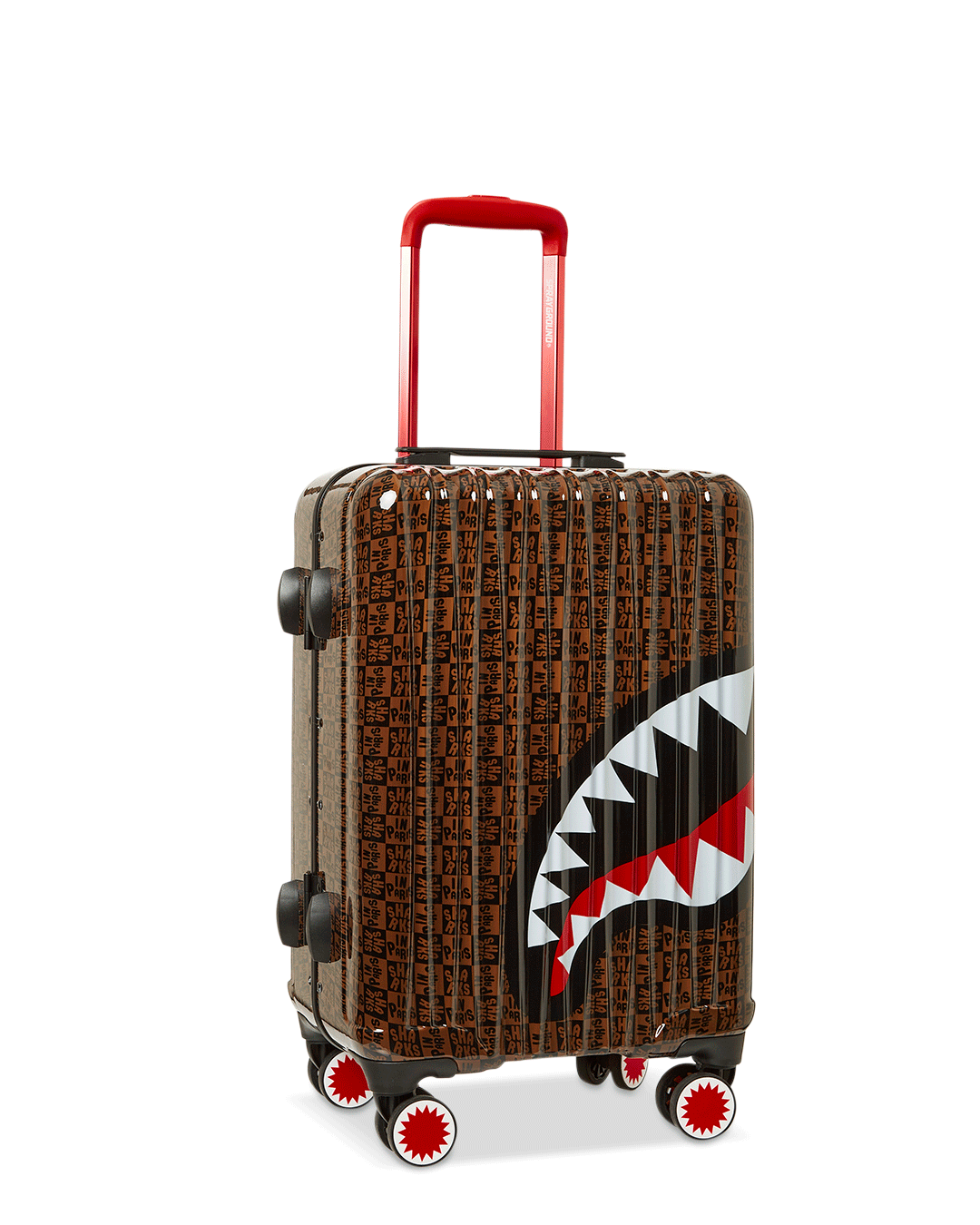 SPRAYGROUND Frenzy Sharks Sharknautics Hardshell Carry-On Luggage — product image 1