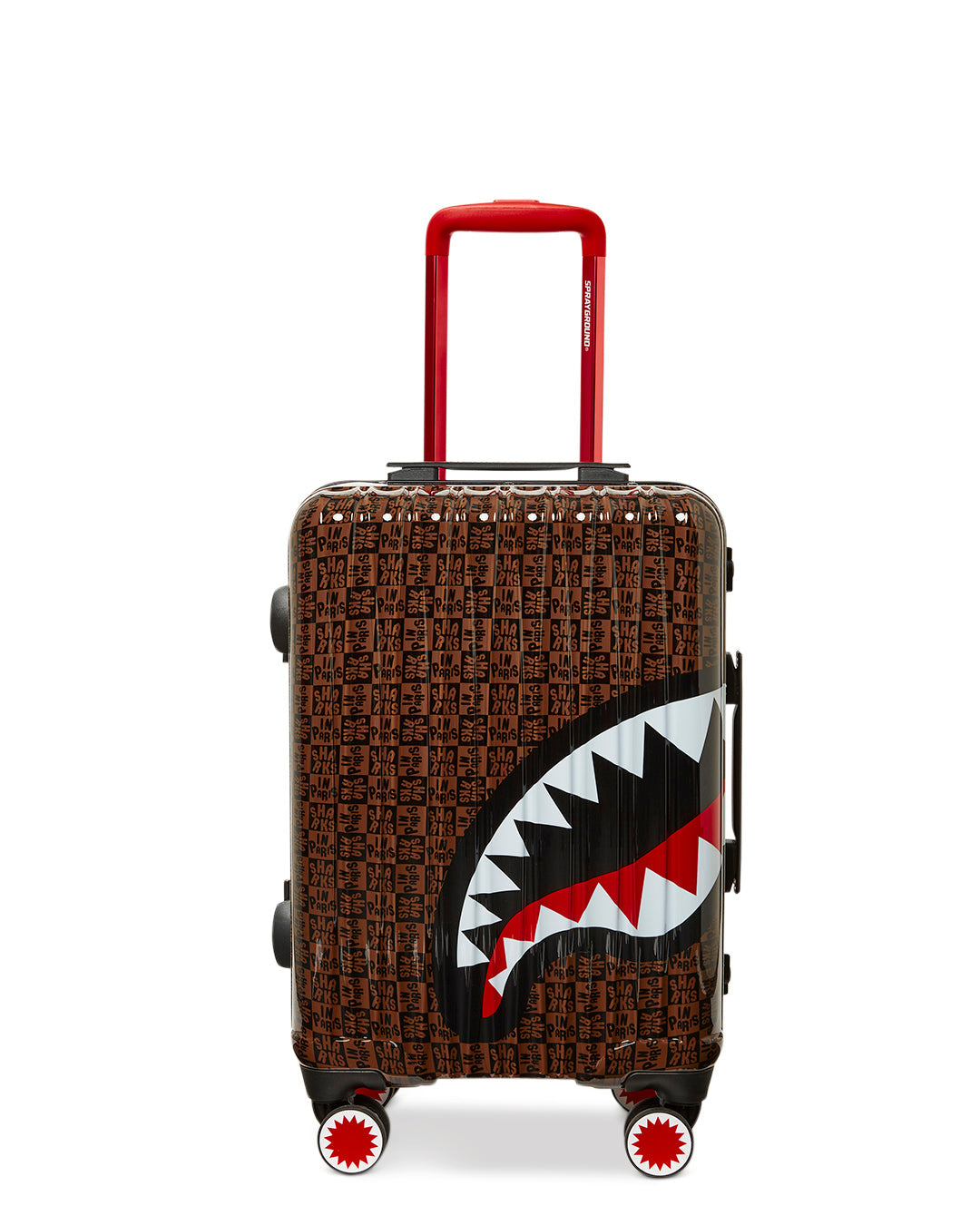 SPRAYGROUND Frenzy Sharks Sharknautics Hardshell Carry-On Luggage — product image 3