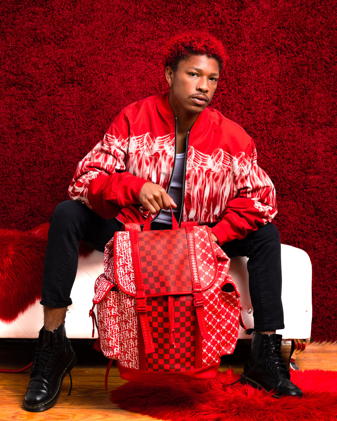 SPRAYGROUND Frequent Flier Monte Carlo Backpack — product image 2
