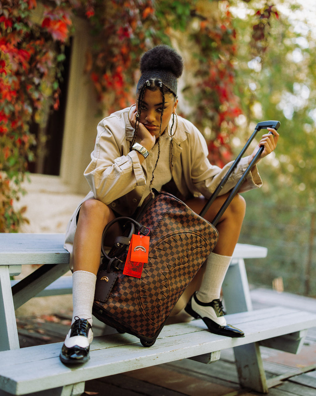 SPRAYGROUND From Paris With Love - Express Duffle (With Wheels) — product image 4