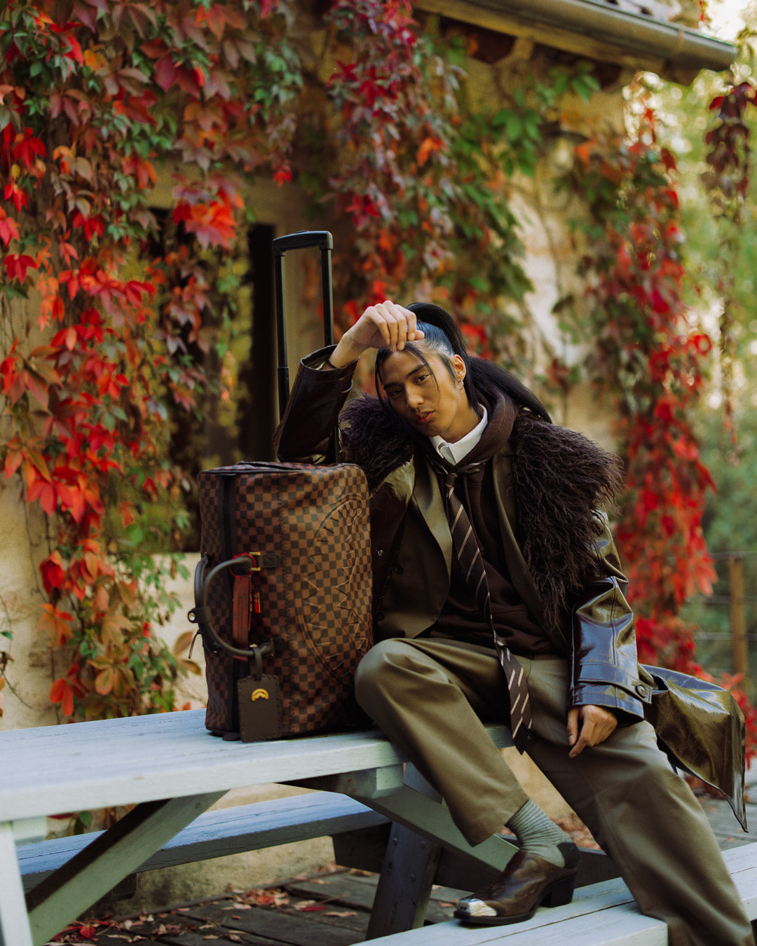 SPRAYGROUND From Paris With Love - Express Duffle (With Wheels) — product image 8