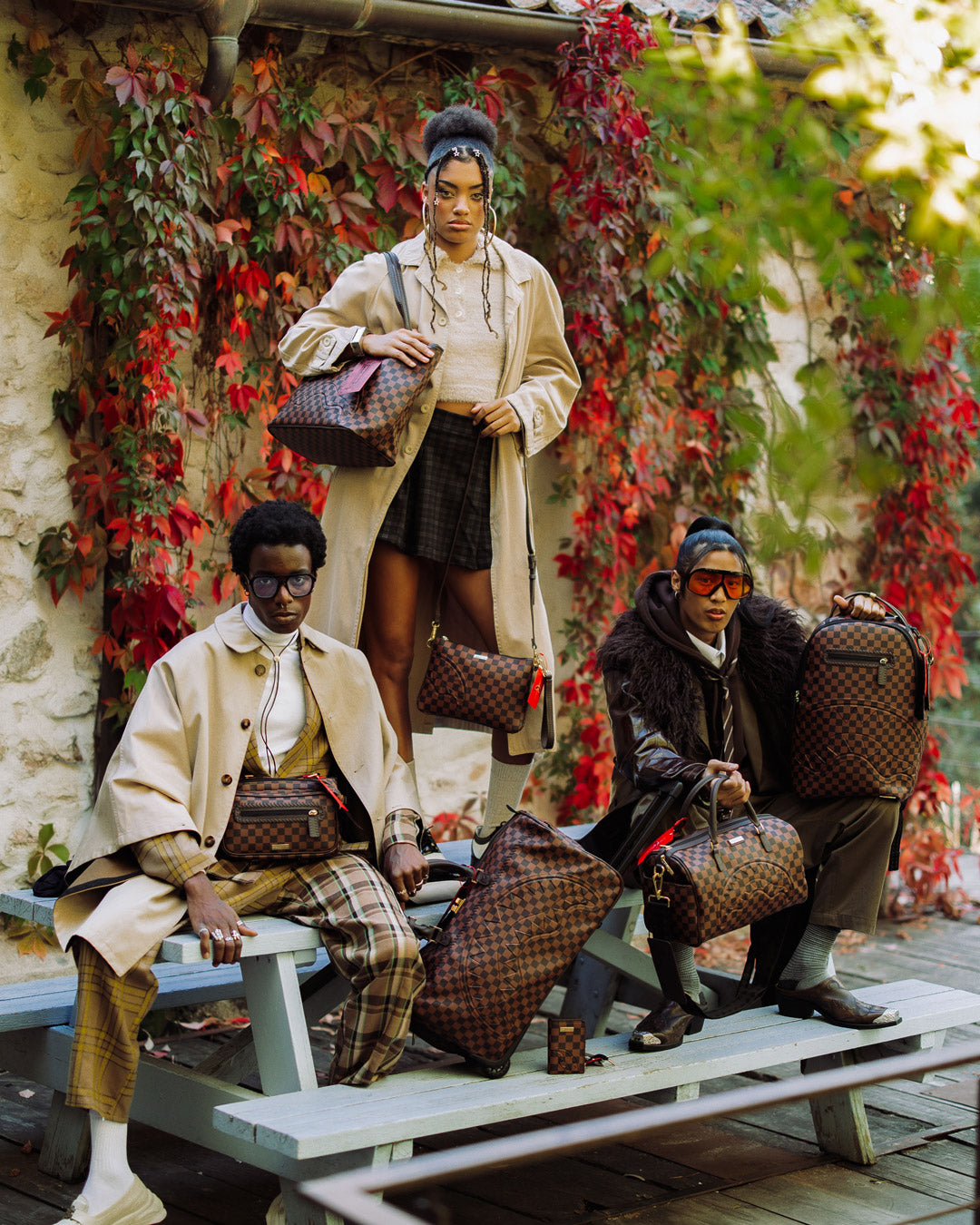 SPRAYGROUND From Paris With Love - Express Duffle (With Wheels) — product image 10