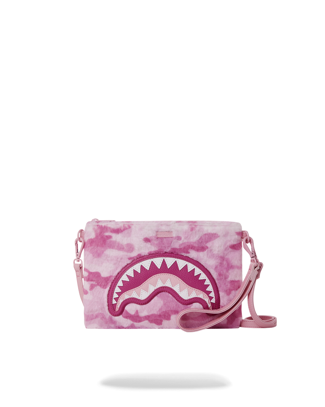 SPRAYGROUND Furrrocious In Pink Crossover Clutch — product image 1