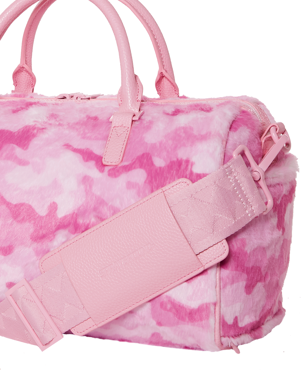 SPRAYGROUND Furrrocious In Pink Mini Duffle — product image 9