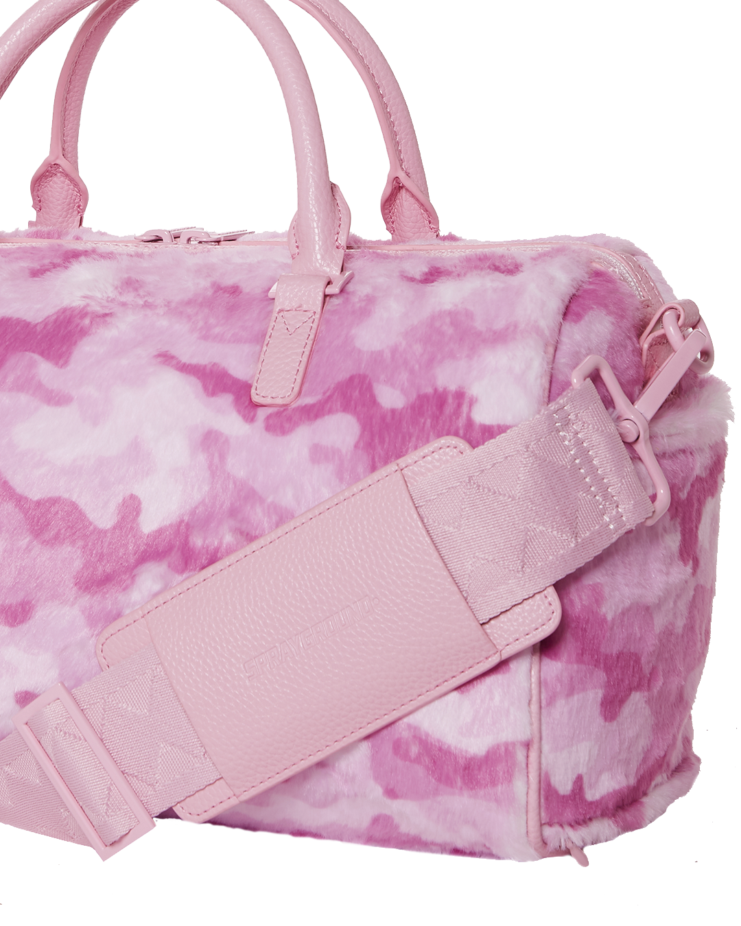 SPRAYGROUND Furrrocious In Pink Mini Duffle — product image 9