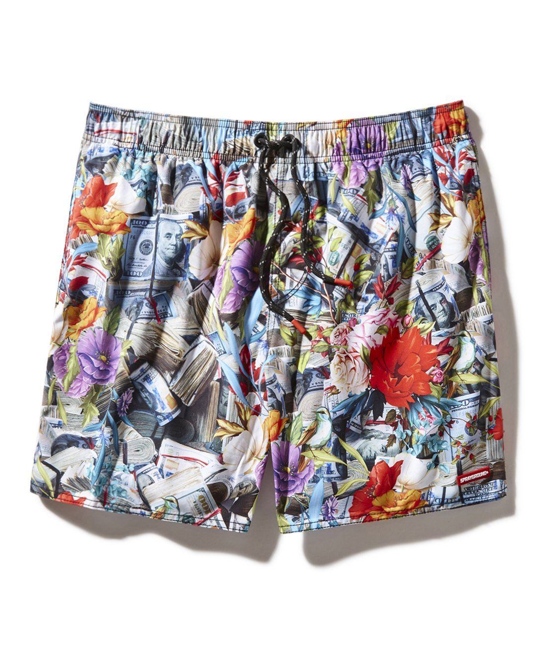 SPRAYGROUND Floral Money Shoto Swim Trunks — product image 1