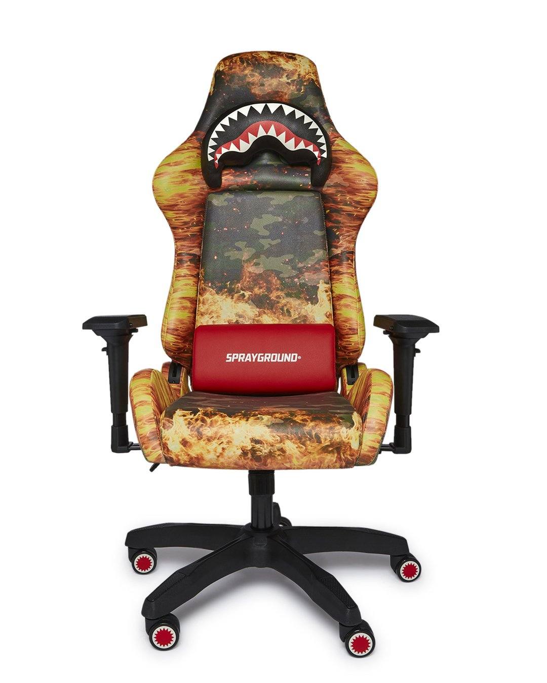 SPRAYGROUND Fire Camo Gaming Chair — product image 1