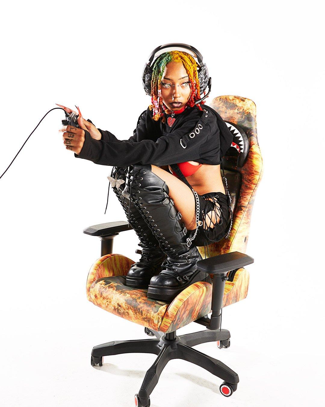 SPRAYGROUND Fire Camo Gaming Chair — product image 6