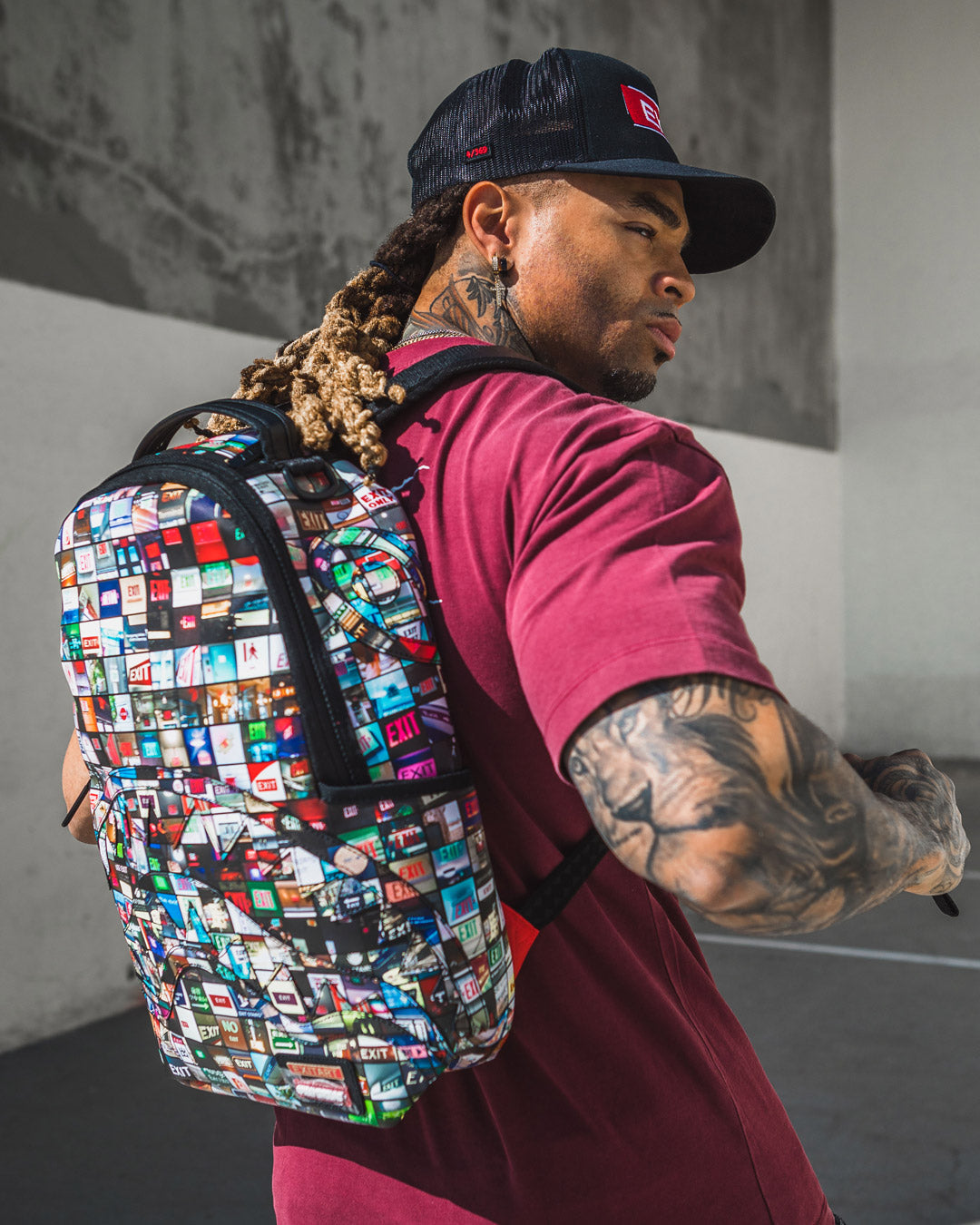 SPRAYGROUND Exit Art Collab Backpack (DLXV) — product image 4