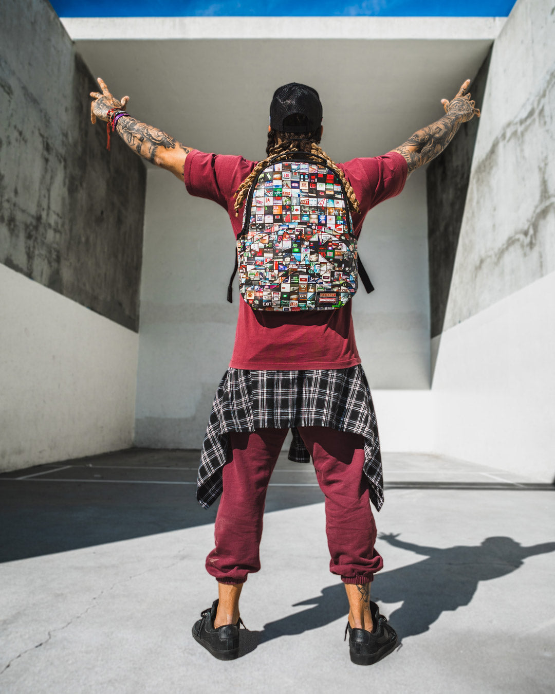 SPRAYGROUND Exit Art Collab Backpack (DLXV) — product image 5