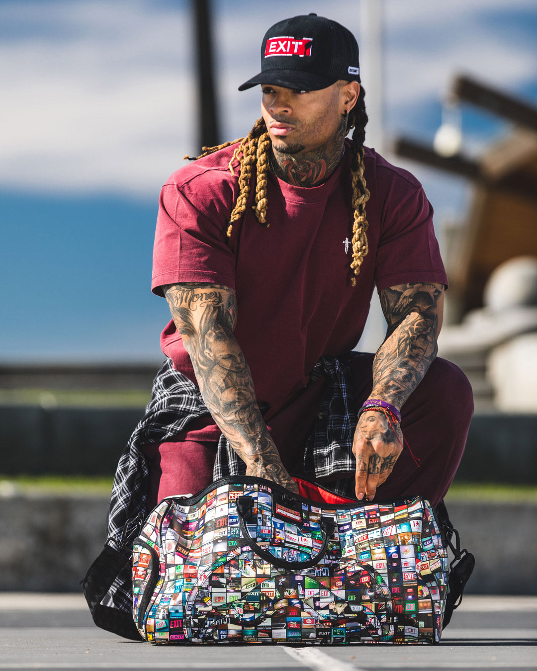SPRAYGROUND Exit Art Collab Duffle — product image 3