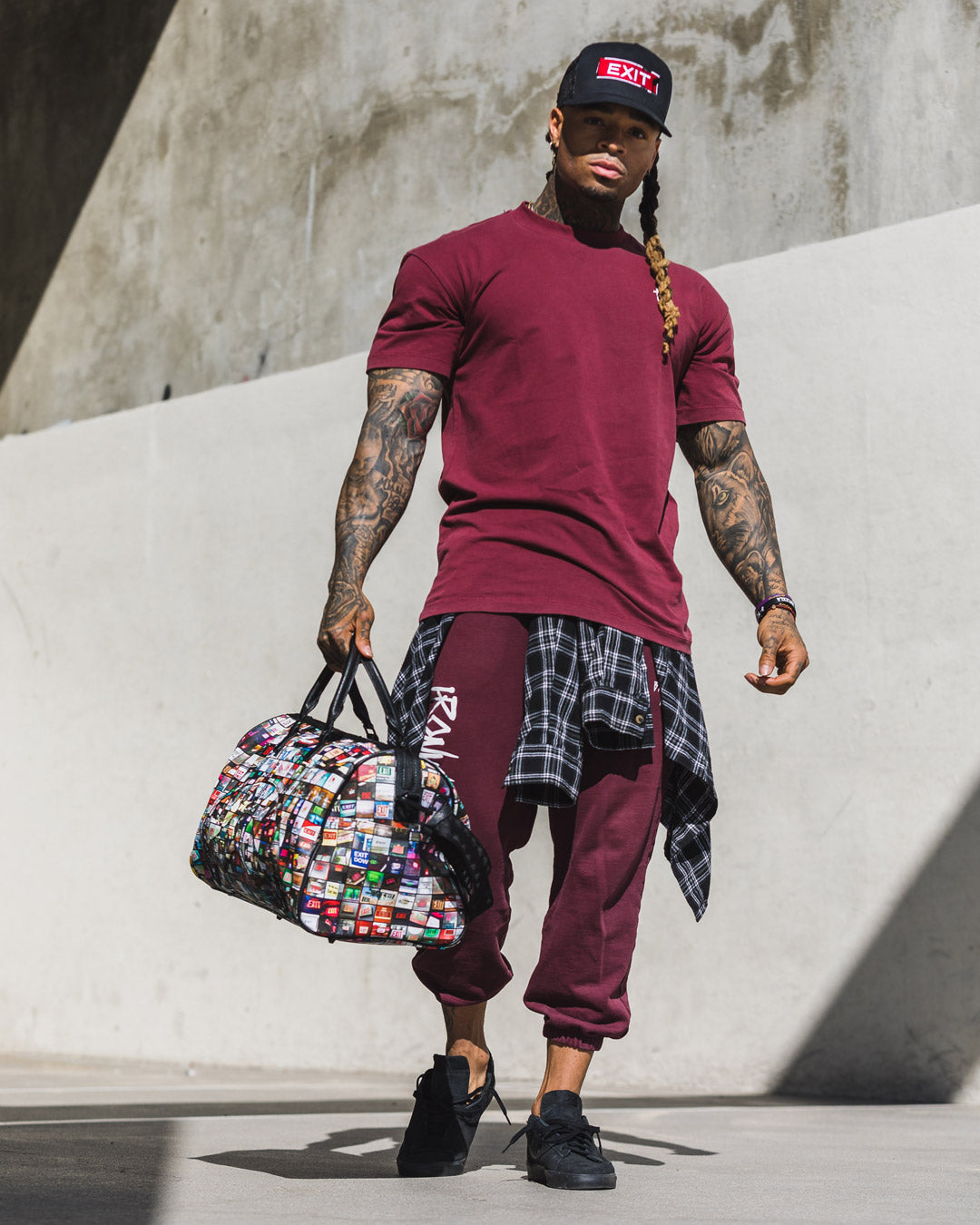 SPRAYGROUND Exit Art Collab Duffle — product image 5