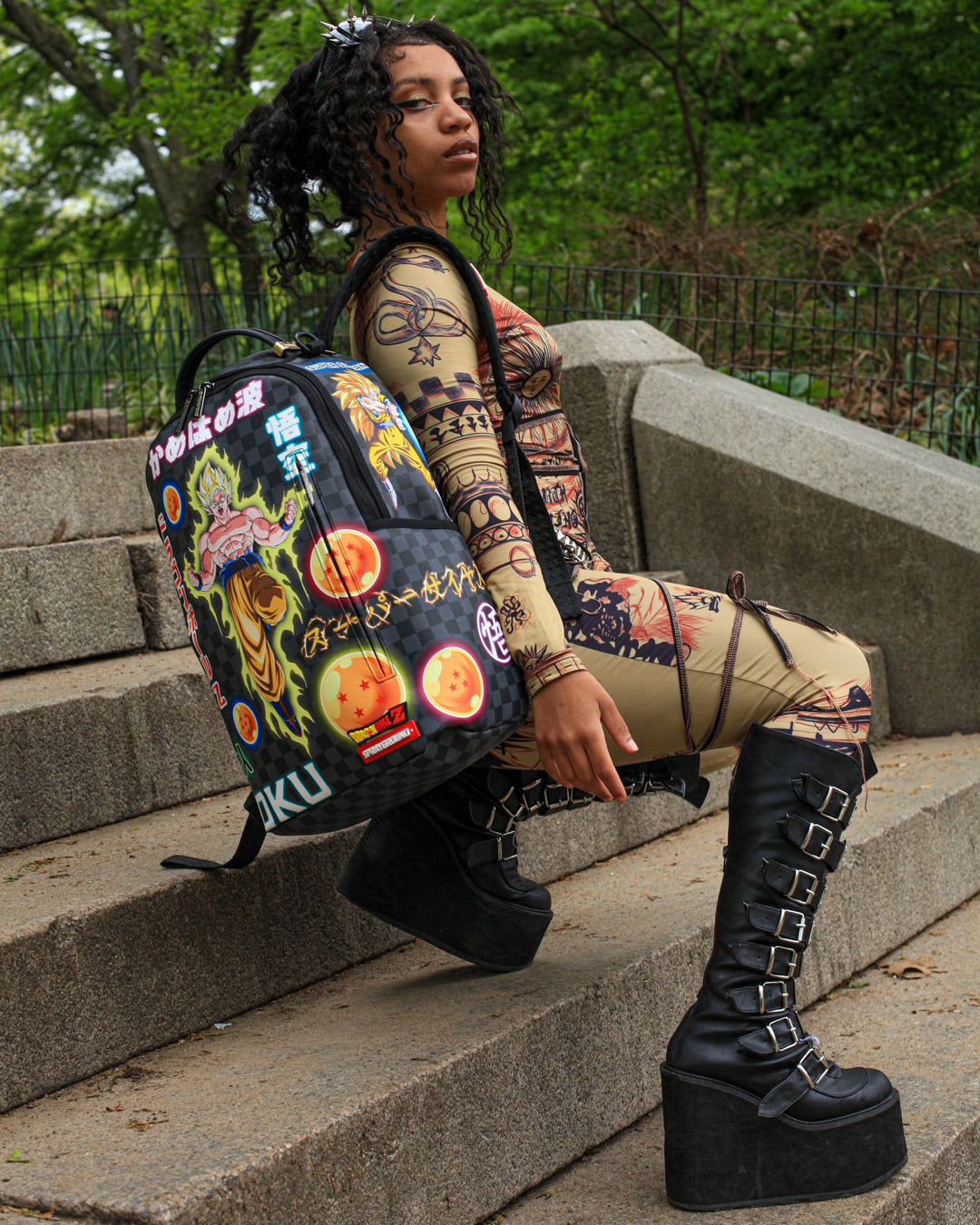 SPRAYGROUND Dragon Ball Z Neon Trip Backpack (DLXV) — product image 2