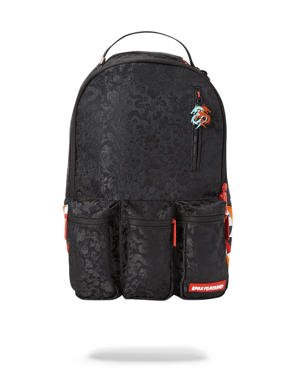 SPRAYGROUND Dragon Side Shark Cargo Backpack — product image 1