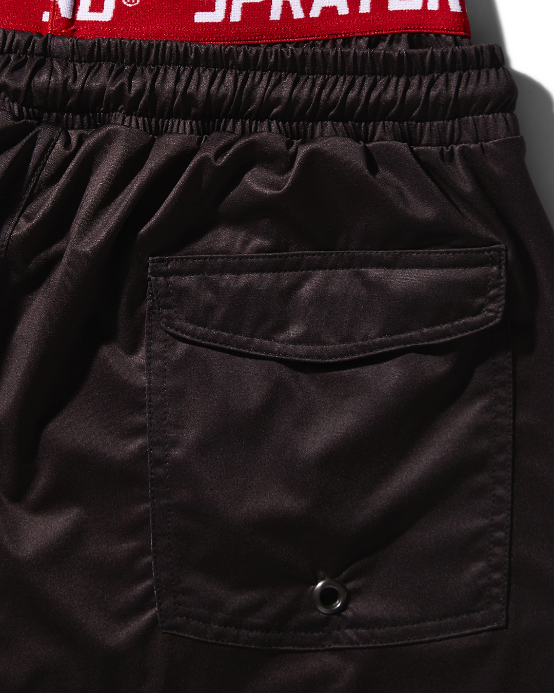 SPRAYGROUND Dragon Wave Corto Swim Trunks (Black) — product image 3