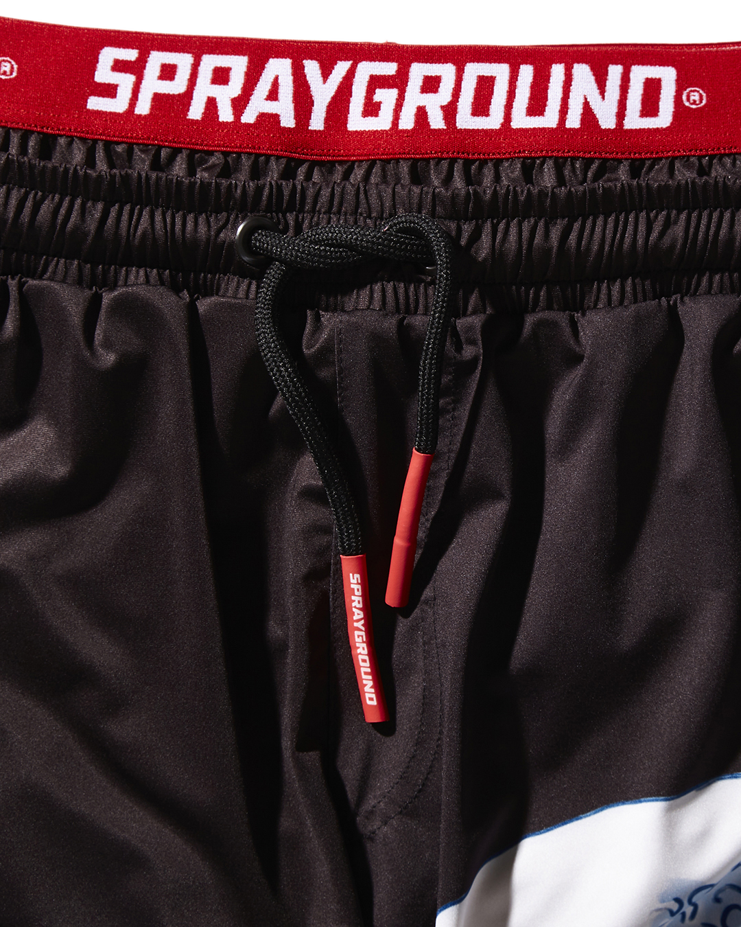 SPRAYGROUND Dragon Wave Corto Swim Trunks (Black) — product image 4