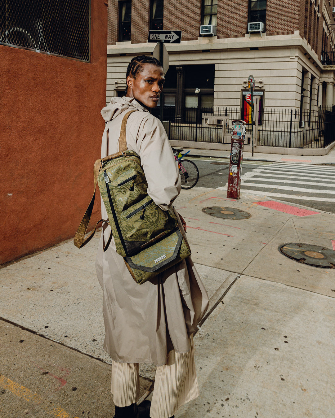 SPRAYGROUND Dune Fremkit Backpack + Crossbody (Desert Sand) — product image 2