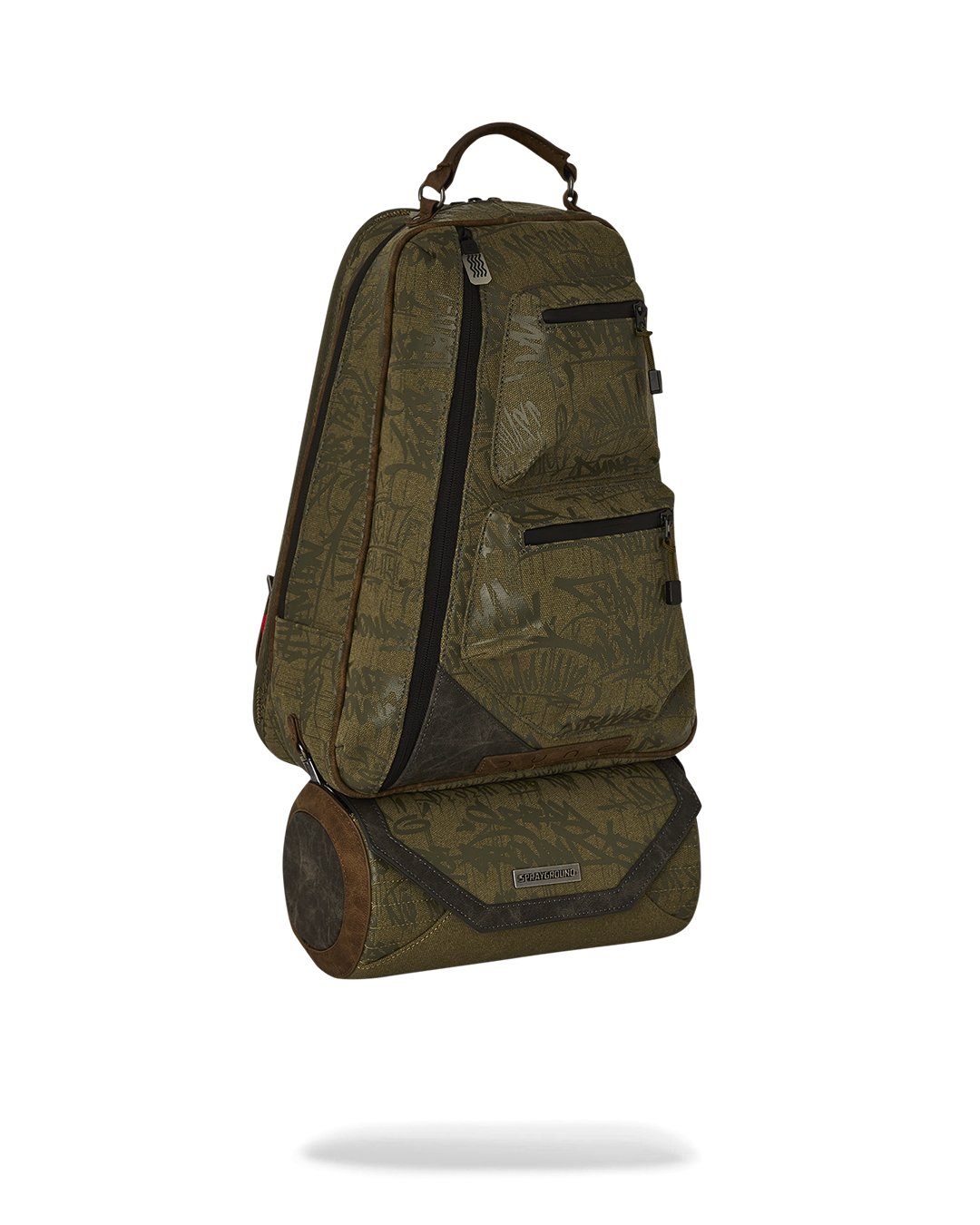SPRAYGROUND Dune Fremkit Backpack + Crossbody (Desert Sand) — product image 3