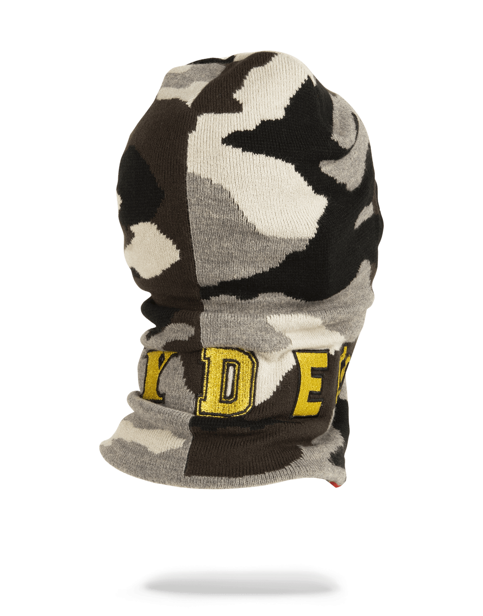 SPRAYGROUND Destroy Ski Mask (Gold Camo) — product image 4