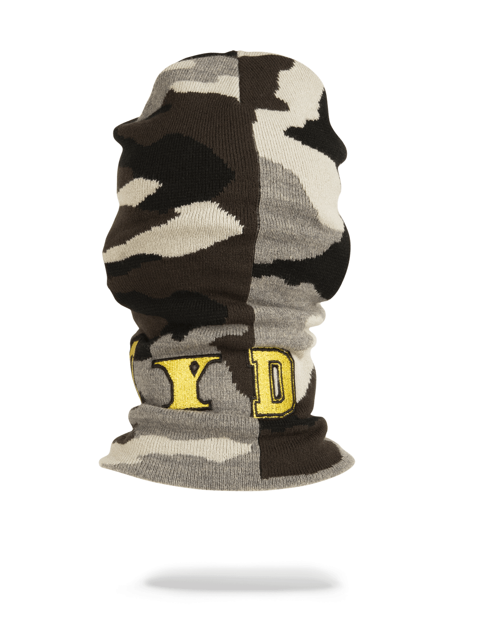 SPRAYGROUND Destroy Ski Mask (Gold Camo) — product image 5
