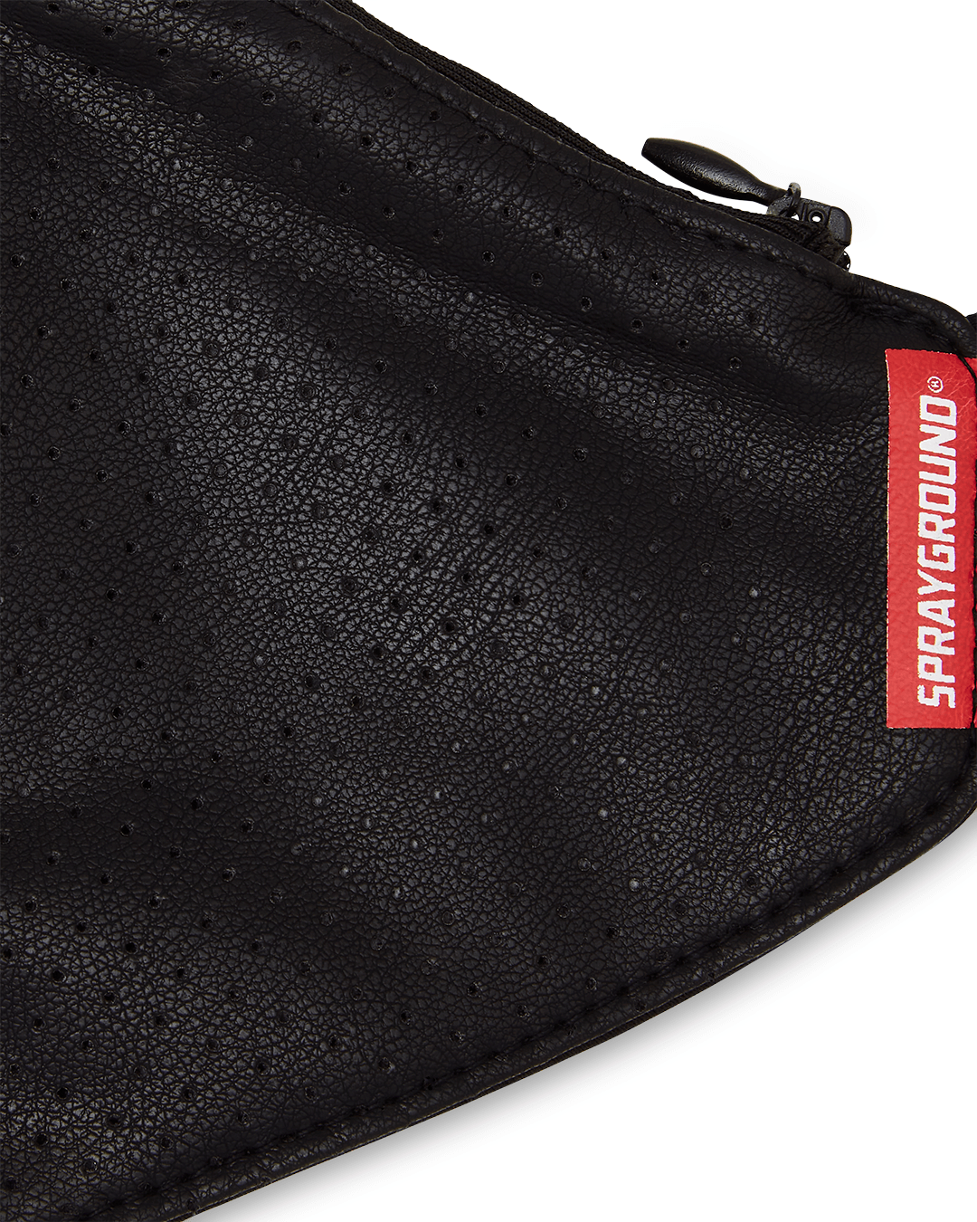 SPRAYGROUND Damage Control Stash Pocket Vegan Leather Face Mask — product image 5