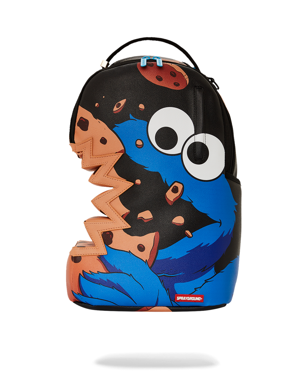 SPRAYGROUND Cookie Monster Cookie Sharkbite Backpack (DLXV) — product image 1
