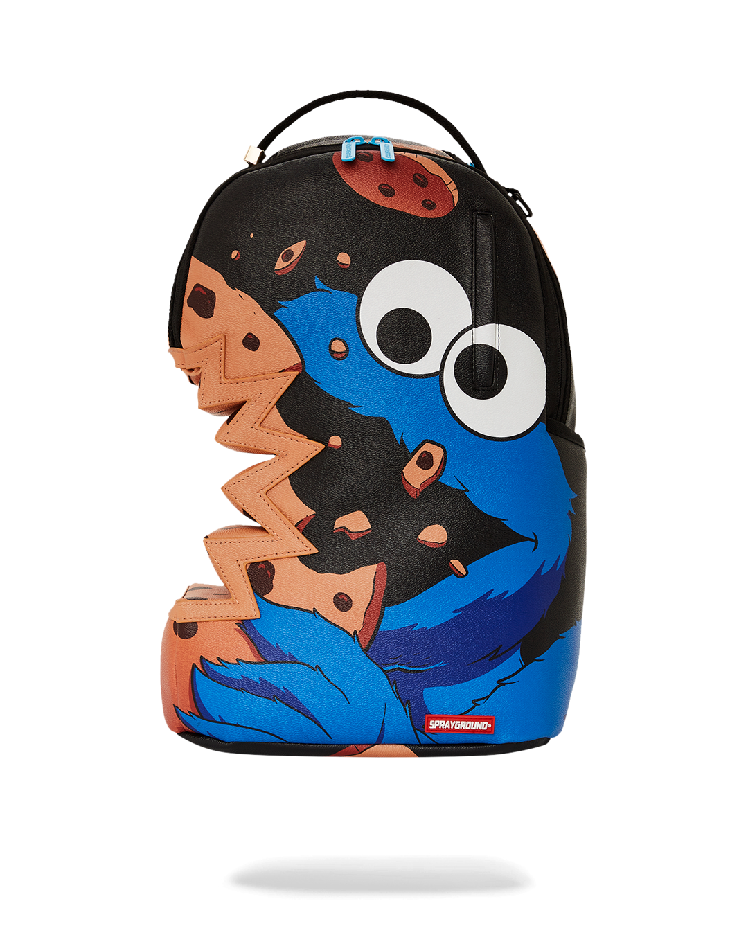 SPRAYGROUND Cookie Monster Cookie Sharkbite Backpack (DLXV) — product image 1