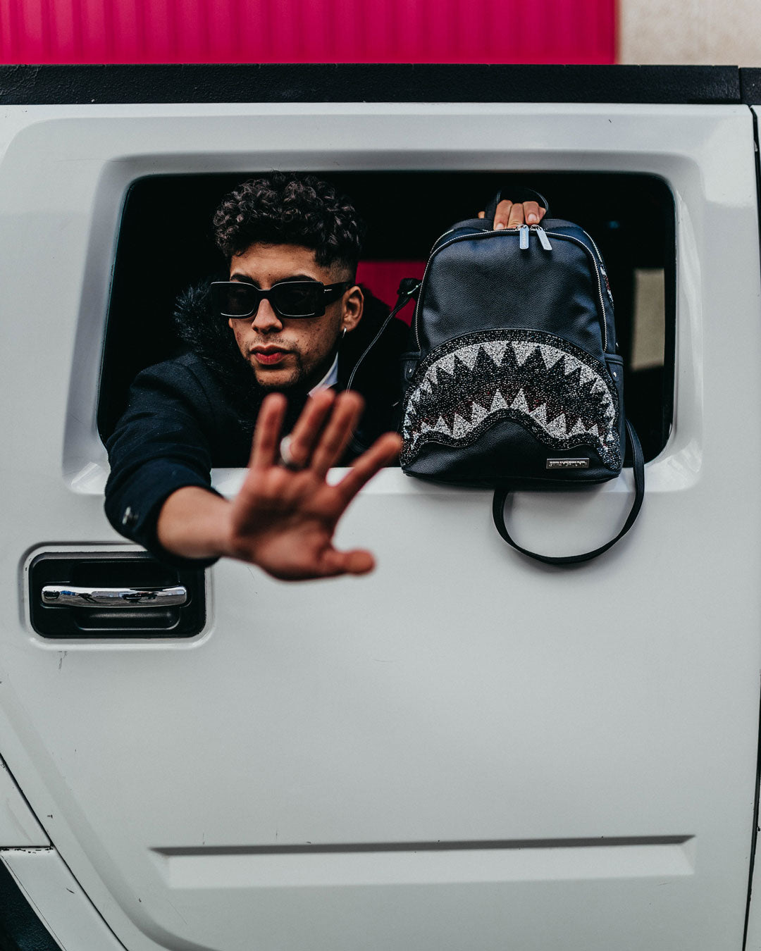 SPRAYGROUND Clearcut Savage Backpack (Black) — product image 2