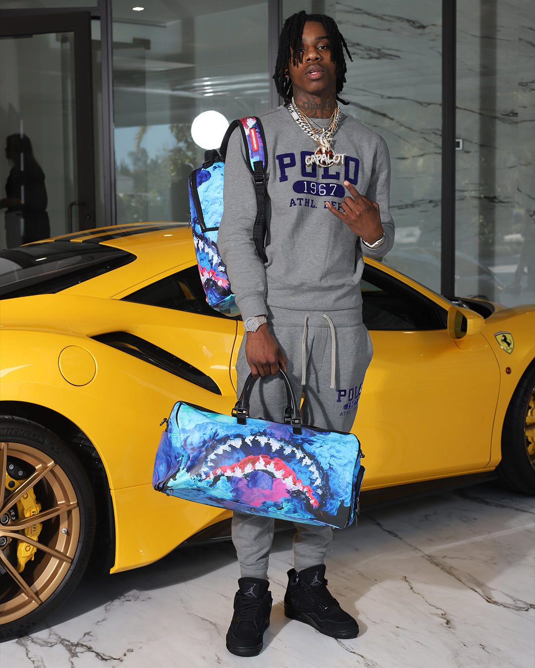 SPRAYGROUND Color Drip Duffle — product image 4